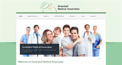 Desktop Screenshot of greenleafmedical.com